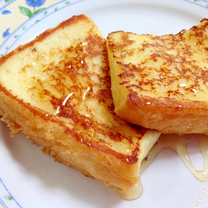 ふんわりしっとり☆基本のフレンチトースト